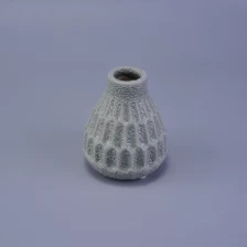 China Special small container ceramic jar for candle manufacturer