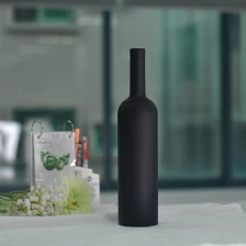 China Spray glass red wine bottles wholesale manufacturer