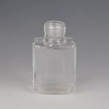 China Platz Klarglas ätherisches Öl Flasche Hersteller