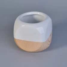 porcelana Candelabros de cerámica cuadrados al por mayor fabricante