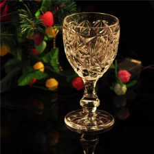China Tall clear glass candle holder manufacturer