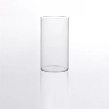 China Thin single wall tube glass cups manufacturer