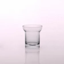 porcelana Transparente mano hecha vidrio vela titulares por mayor para el hogar fabricante