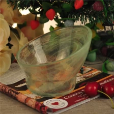 China Transparent Large Glass Salad Bowl Cheap Home Goods Glass Bowl manufacturer