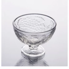 China Transparente Muster runde Form Eis / dessertcup Hersteller