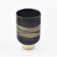 China Unique 11oz Ceramic Candle Vessels manufacturer