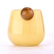 China Einzigartige Designglaskerzenglas großer Kapazität Kerzenhalter mit Wohnkultur Hersteller