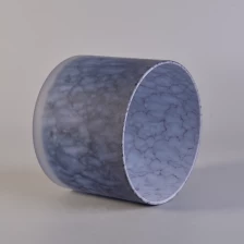 中国 独特的磨砂定制颜色涂12oz玻璃蜡烛罐批发 制造商