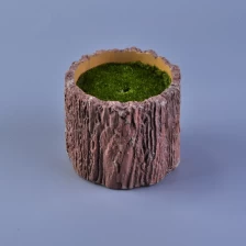 中国 ヴィンテージスタイルの樹皮効果の具体的なキャンドルホルダー メーカー