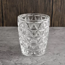porcelana Jar de velas de vidrio transparente de 10 oz de 10 oz con decoración del hogar fabricante