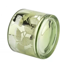 porcelana Contapador de vela de vidrio vacío al por mayor vasos de vidrio bucal con 3 mechas fabricante