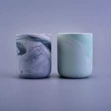 China Wholesale custom marble ceramic tealight candle holder manufacturer