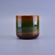 China Wholesale painiting ceramic candle jar manufacturer