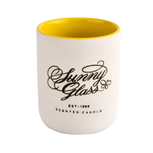 porcelana Paquete de etiqueta privada al por mayor Decorativa de lujo vacío Cerámica de velas de cerámica fabricante