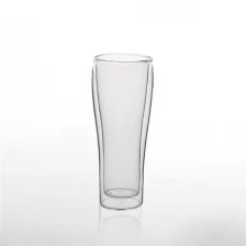 China beer glass cups double wall glass cups manufacturer