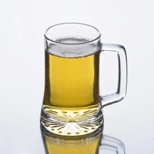 China beer glass with handle pengilang