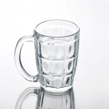 中国 大容量啤酒玻璃把杯 制造商