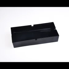 China black rectangle glass ashtray manufacturer