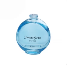 porcelana botella de perfume de color azul fabricante