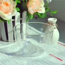 Chine borosilicate double vasque en verre à paroi fabricant