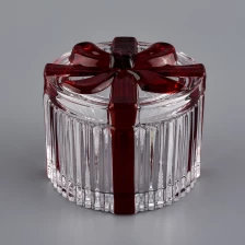 Chiny Bowknot zaprojektował luksusowe świeczniki z pokrywkami producent