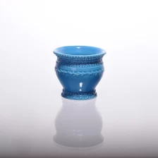 porcelana tarros de la vela de cerámica fabricante