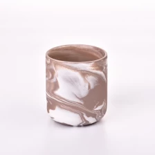 China ceramic empty candle jars unique luxury candle vessels custom container candle vessel manufacturer