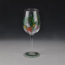 Chine arbre de Noël peint un verre à martini fabricant