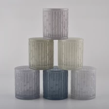 中国 经典的家居装饰玻璃蜡烛罐 制造商