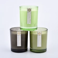 China Private label glass candle holders and jars for candles manufacturer
