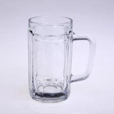 China clear beer mug with 450ml manufacturer