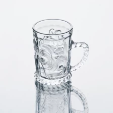 China clear beer mug with 90ml manufacturer