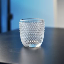 China clear candle holder glass manufacturer