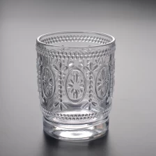 China clear glass candle holder manufacturer