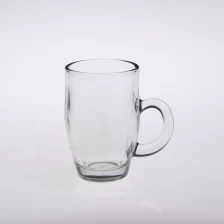 China clear glass mugs for beer manufacturer