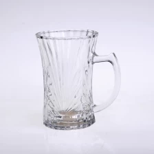 China clear round juice glass mug manufacturer