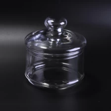 China Klar einzigartiges Kerzenglas mit Deckel Hersteller