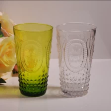 Chiny colored antique glass tumbler producent