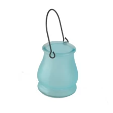 Chiny colored glass candle jar producent