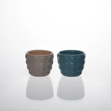 Cina portacandele in ceramica colorata produttore