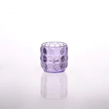 China colorido copo de vidro da vela fabricante