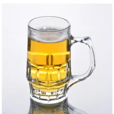 China crystal beer glass with handle manufacturer