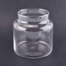 China customized 13oz mouth blowing glass candle holders manufacturer