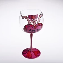 porcelana mujer bailando pintado copa de martini fabricante