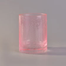 China Wholesale beautiful custom rain drop glass candle holder manufacturer