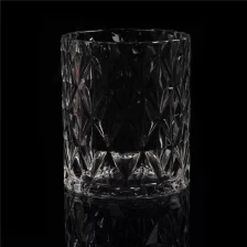 porcelana diamond glass candle holder fabricante