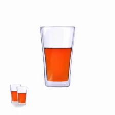 China double wall borosilicate glass cup manufacturer