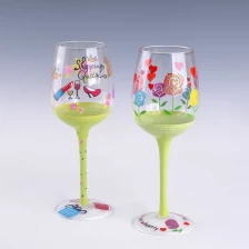 中国 花塗装シャンパングラス メーカー