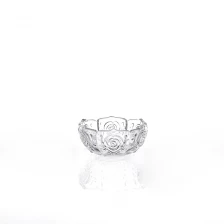 China glass bowl for candles pengilang
