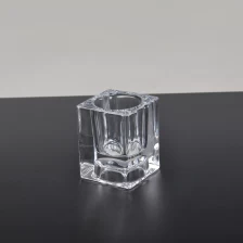 China glass candle holders small manufacturer